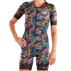 Ltd Aero Ali´i 19 Short Sleeve Trisuit Aloha XS Women