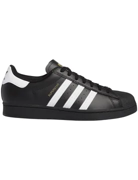 Chaussures de skate - Superstar ADV Core Black/Footwear White/Footwear White en Cuir - Taille 39 1/3 - Noir - Adidas Originals - FashionsVida
