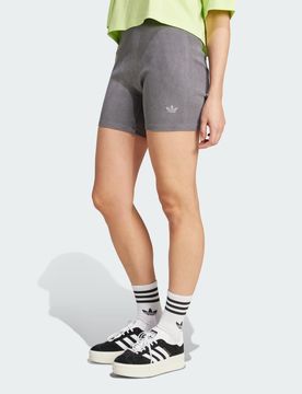 Short Essentials Rib 1/4 Washed 2XS Grey Strata