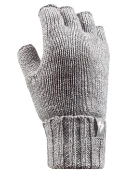 Womens Solid Knit Thermal Fingerless Gloves - - Size: ONESIZE - Heat Holders - FashionsVida
