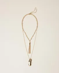 Parure de colliers avec pendentifs