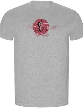 T-shirt à Manches Courtes Just Enjoy The Ride Eco - Kruskis - FashionsVida
