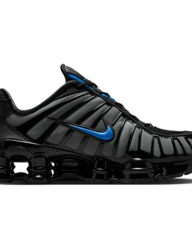Shox Men's Sneakers - Black - Size 8 - Synthetics, Textile - Black - Size: 8 - Nike - FashionsVida