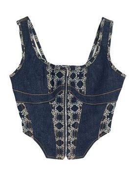 Top Mujer Azul marino S,XS Mujer