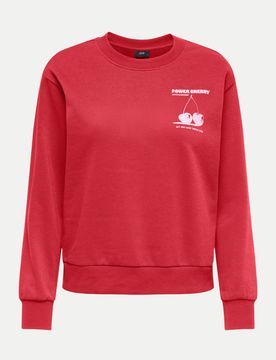 JDY Sweatshirt JDYNANNA Rot M