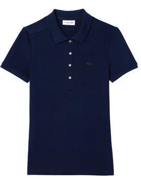 Slim Fit Poloshirt Marine 42 Damen - Lacoste - FashionsVida