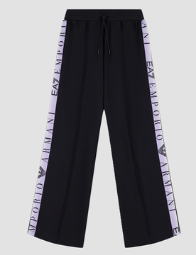 Pantalone in tessuto tecnico donna nero