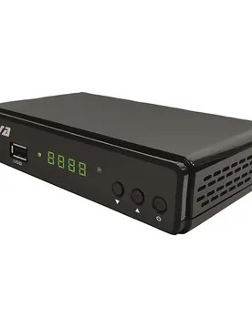 Tuner Tnt Dvb-t/t2 H.265 Black One Size unisex