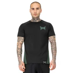 T-shirt à Manches Courtes Training Black / Green XL