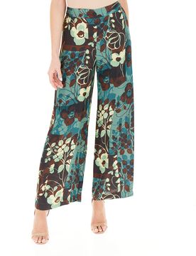 Pantalone wide leg PETROLIO M