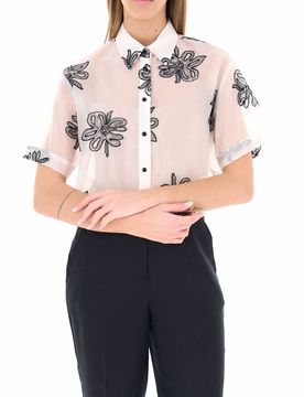 Camicia velata PANNA 44