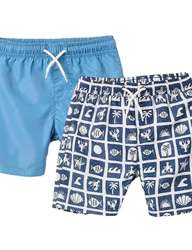 Pantaloncino Da Bagno 3107071201 2 Unità Dark Blue 11-12 Anni