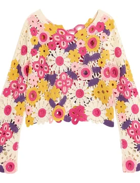 JERSEY CROCHET MULTICOLOR - Desigual - FashionsVida