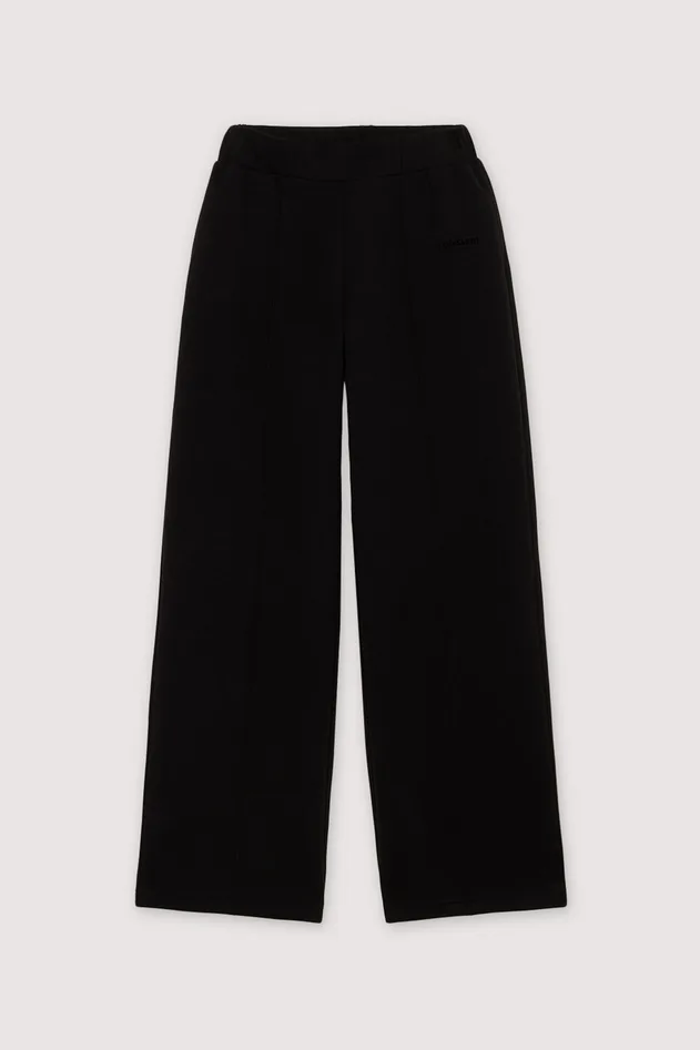 Pantalone in scuba donna nero - Trussardi - FashionsVida