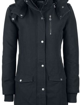 Winterjacke für Damen schwarz "Ladies Parka" von - Frauen - female