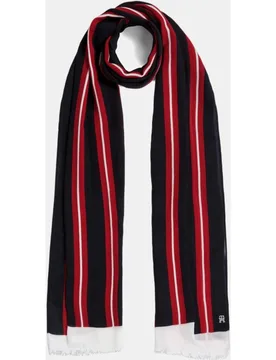 Fular de mujer con estampado de rayas de - Tommy Hilfiger - FashionsVida