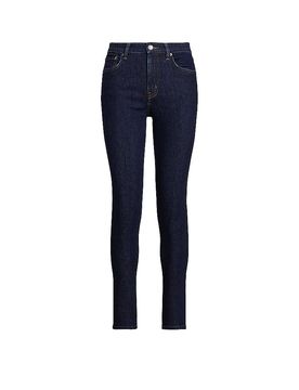 Jeans Skinny Fit dunkelblau 42 damen