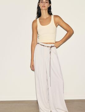 Pantaloni Sartoriali Con Pinces
