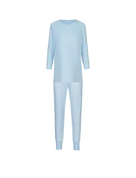 Pijama SIMPLE STRIPES alice blue azul claro 42 - Mey - FashionsVida