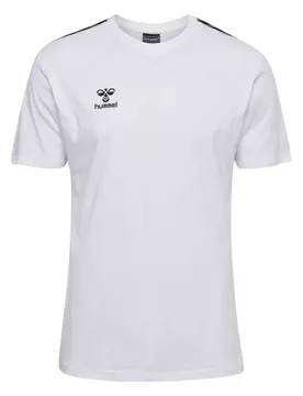 T-shirt à Manches Courtes Authentic Co White M