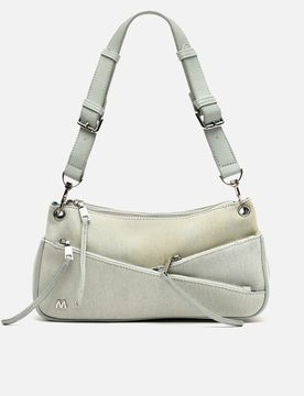 Adrenim-1 denim shoulder bag ED
