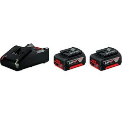 Professional Chargeur Et Batterie 2x 4.0ah Gal 18v-40 Black One Size