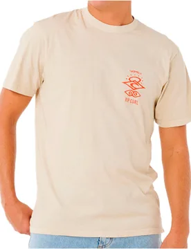 Search icon camiseta manga corta hombre Blanco (L) - Rip curl - FashionsVida
