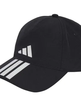 Baseball 3 Stripes Climaproof Cap, schwarz OSFW