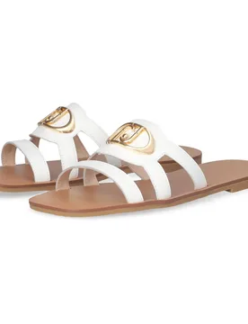 Sandali Saba 11 Calf Off White EU 37 - Liu·jo - FashionsVida