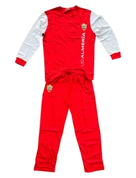 Pyjama à Manches Longues Vertical Logo-winter Red 2XL Homme - Ud Almeria - FashionsVida