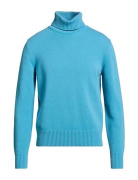 Rollkragenpullover Herren Azurblau 50,52,54,58 Herren