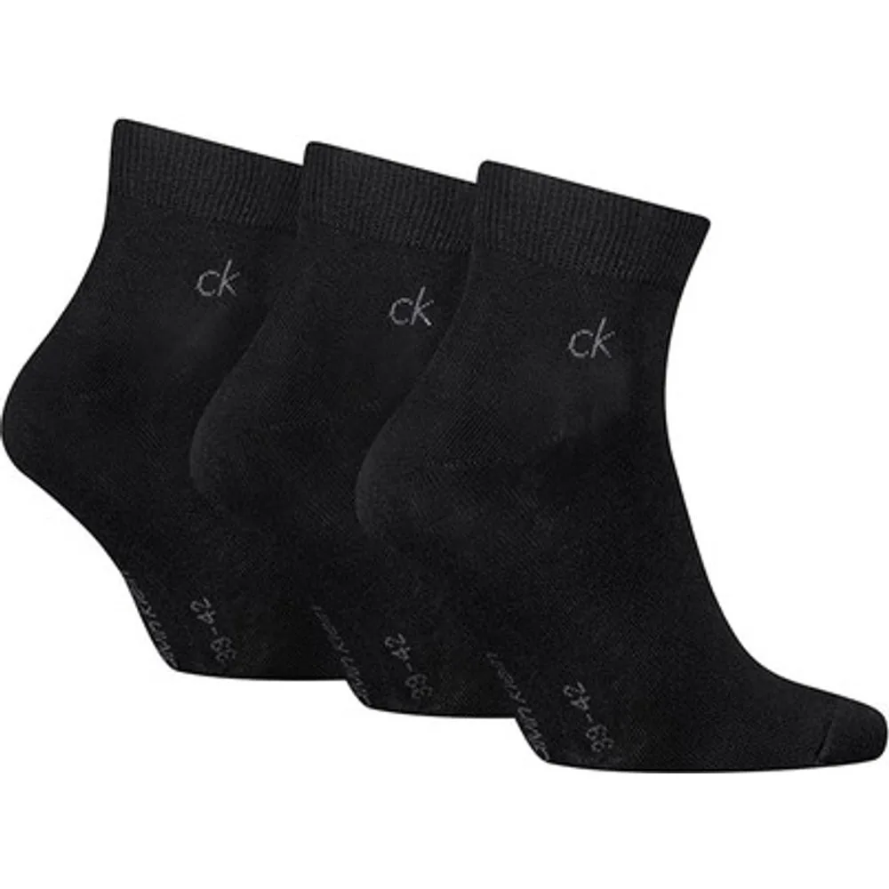 Calcetines de caña corta de hombre de (pack de 3) - Calvin Klein - FashionsVida