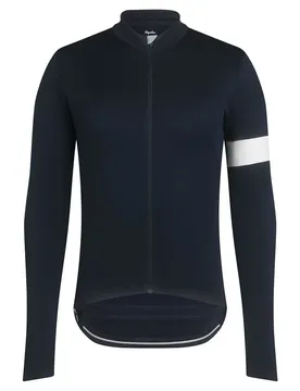 Maglia A Maniche Lunghe Classic Dark Navy / White / Light Blue