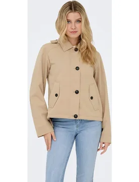 Parka corta de mujer con capucha - Only - FashionsVida