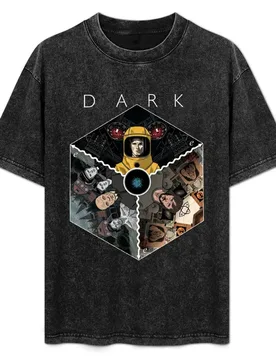 Dark Netflix T-Shirt Heavy Duty Casual Work Tee - Aliexpress - FashionsVida