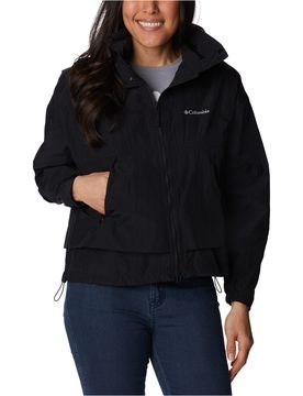 Paracutie ii windbreaker chaqueta softshell mujer Negro (M)