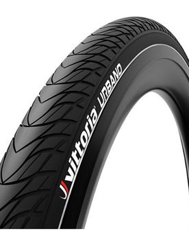 Urbano 47-584 rigid full refl cubiertas mtb Negro (UNICA)