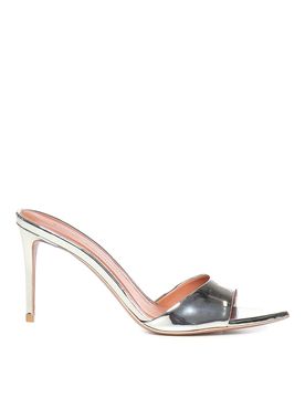 Sabot Alixia in pelle specchiata