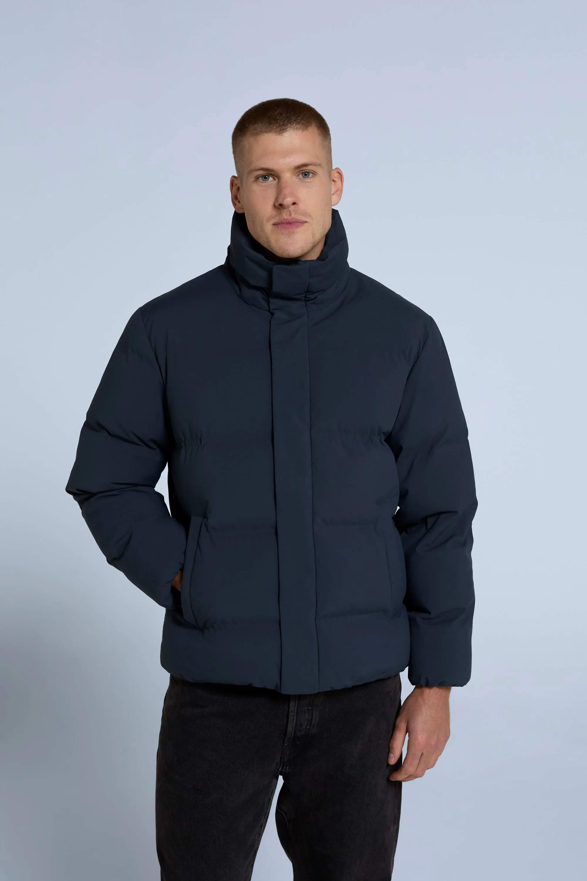 Nimbus Mens Padded Jacket - Navy - Animal - FashionsVida