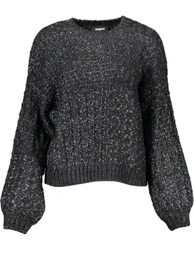 Damen Langarmshirt Schwarz 21WWJFBM_NERO_2000