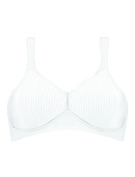 Sujetador sin aros MODERN SOFT COTTON blanco blanco 80C