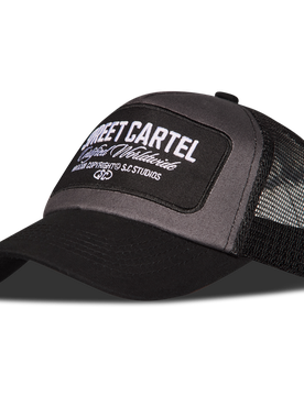 Patch Trucker Unisex Trucker - Schwarz - One Size - Baumwolle Black One Size