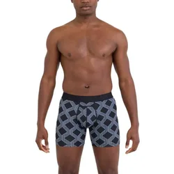 Boxers Smoth Flex Compression Prestige Check-Black S