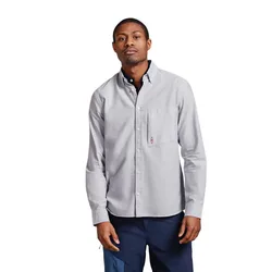 Chemise à Manches Longues Field Oxford Grey M