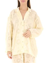 Camicia in velluto VANIGLIA M/L