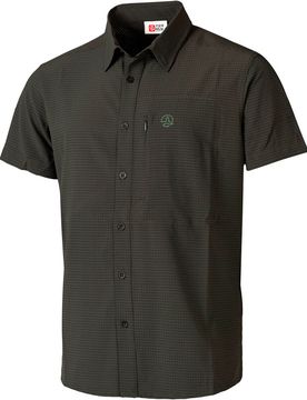 Gedos camisa montaña manga corta hombre Negro (S)