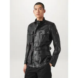 Mens Black Trialmaster Panther Jacket - Male - Black - UK 38