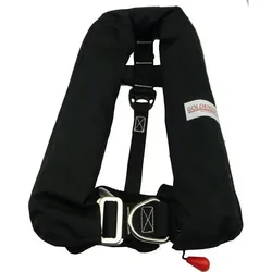 N Harness Inflatable Life Jacket Black >40 kg unisex