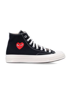 Comme Des Garçons Play Mini Heart Hi-Top Sneakers