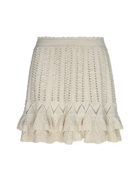 Minifalda NELLE beige 40 - Marant Etoile - FashionsVida